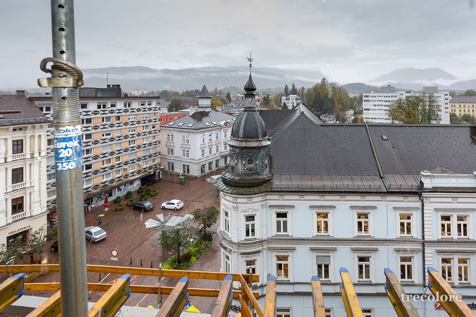 Die beeindruckende Aussicht vom Penthouse Geschoß