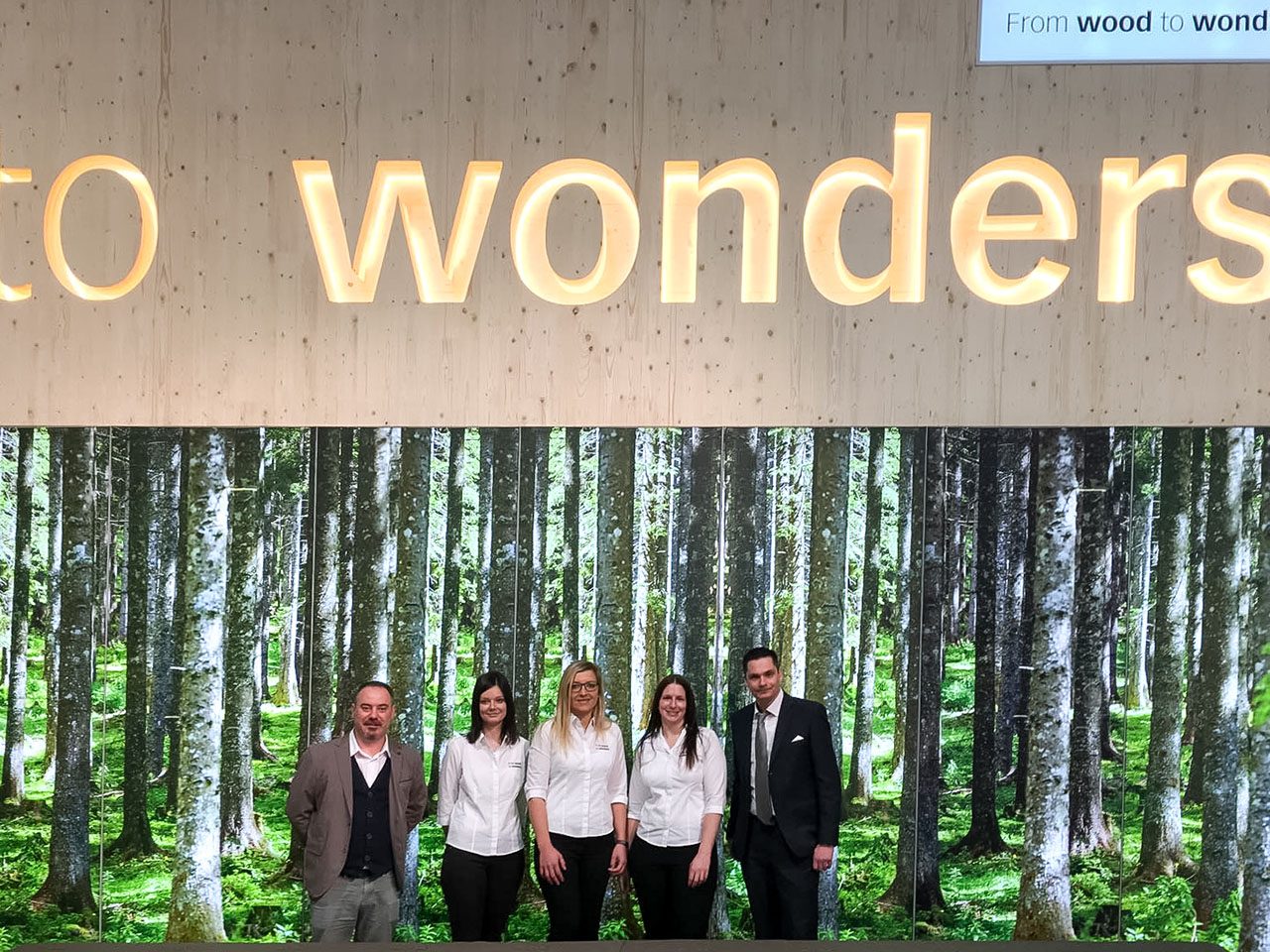 Hasslacher Norica Timber Messestand